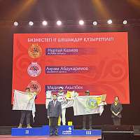 Галерея - Министр просвещения Казахстана поздравил 1С-разработчика — победителя чемпионата WorldSkills - 3